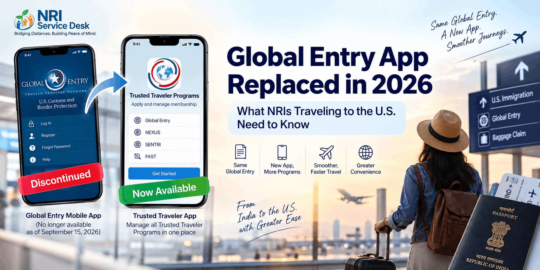 Global Entry App Replaced